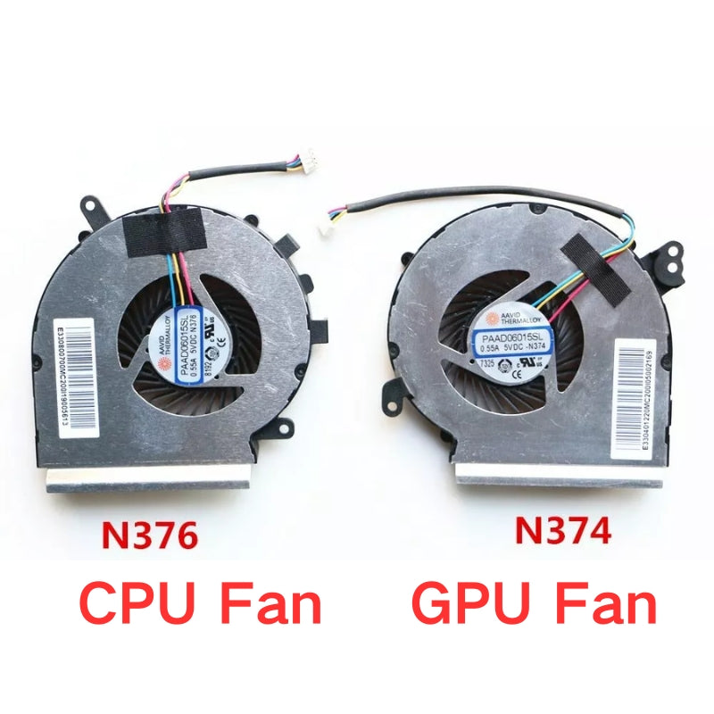 Load image into Gallery viewer, MSI GE62MVR GE72MVR 7RG MS-16JC MS-179C GTX1070 Series - Laptop CPU &amp; GPU Cooling Fan - Polar Tech Australia
