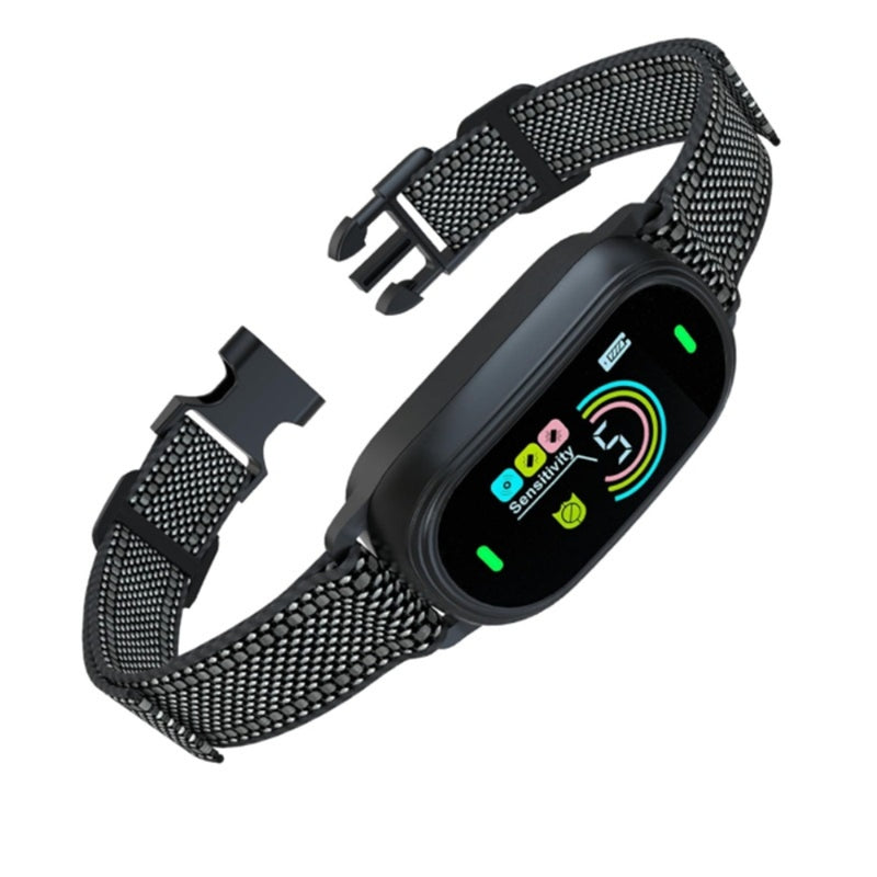 Cargue la imagen en el visor de la galería, PAPANI Multi-Functional color screen Anti-Bark Magnetic charging Collar - Polar Tech Australia
