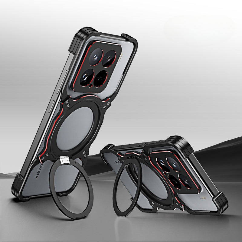 Chargez l&#39;image dans la visionneuse de la galerie, Xiaomi Mi 15 Pro - Mechanical Arm Borderless MagSafe Holder Metal Phone Case - Polar Tech Australia
