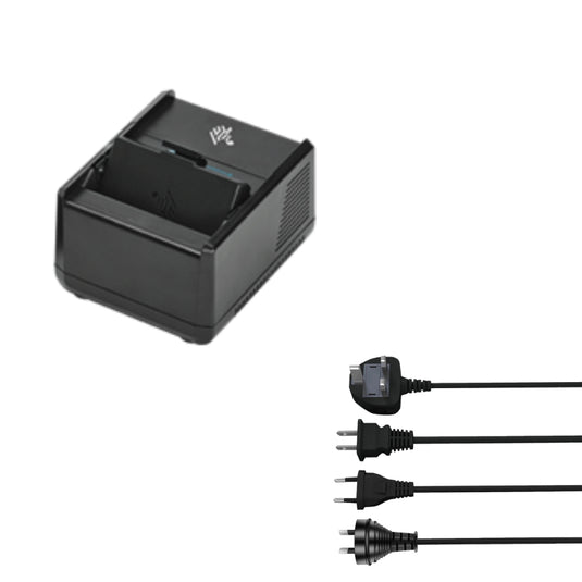 [1-Slot Battery Charger-ZQ3] Zebra ZQ300 ZQ310 ZQ320 ZQ310 Plus Series - DC Power Supply Adapter Charger Cradle - Polar Tech Australia