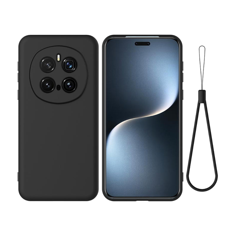 Load image into Gallery viewer, Honor Magic7 Pro (PTP-N49, PTP-AN10) - Solid Color Liquid Silicone Dropproof Full Coverage Phone Case
