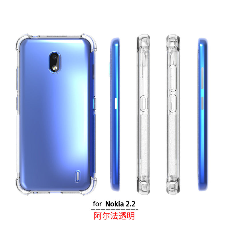 Load image into Gallery viewer, Nokia 2.2 - AirPillow Cushion Transparent Soft Clear TPU Four Corners Protective Case - Polar Tech Australia
