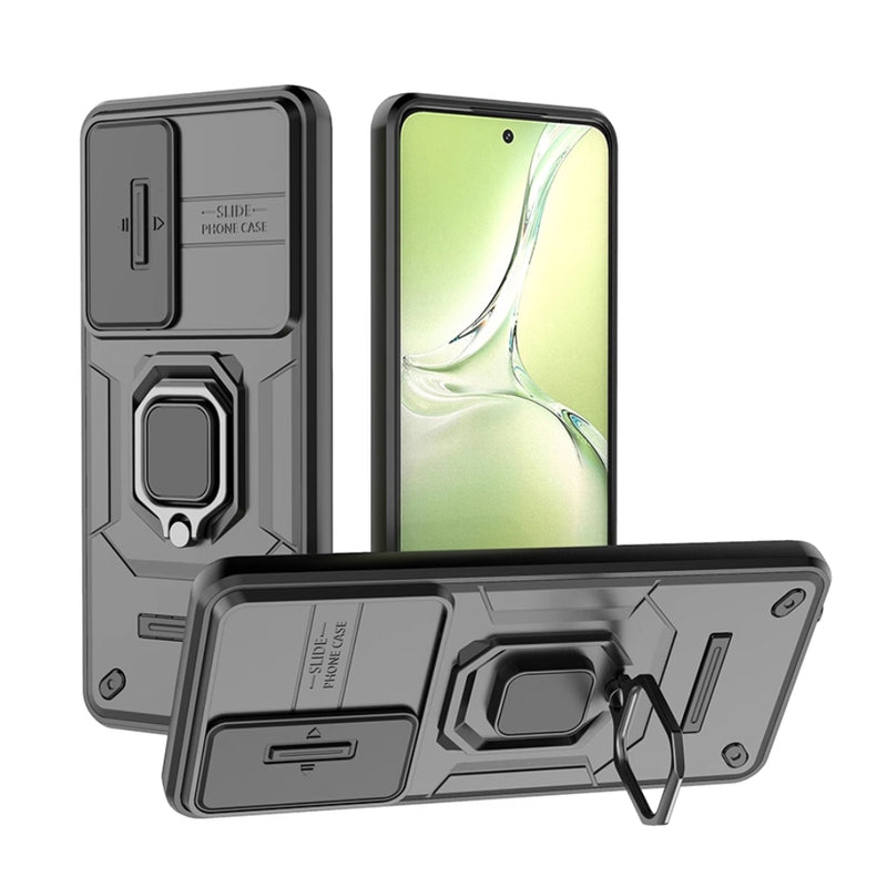 Load image into Gallery viewer, OPPO A60 4G (CPH2631) - Heavy Duty Matte Silicone Case with Hard Plastic Back &amp; Camera Shield - Polar Tech Australia
