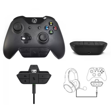 Xbox One S Controller Headset Adapter, Stereo Voice Chat - Polar Tech Australia