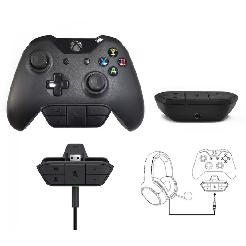 Load image into Gallery viewer, Xbox One S Controller Headset Adapter, Stereo Voice Chat - Polar Tech Australia
