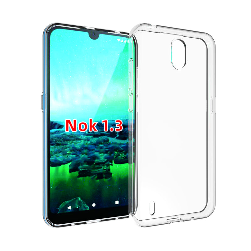 Chargez l&#39;image dans la visionneuse de la galerie, Nokia 1.3 - AirPillow Cushion Transparent Soft Clear TPU Four Corners Protective Case - Polar Tech Australia
