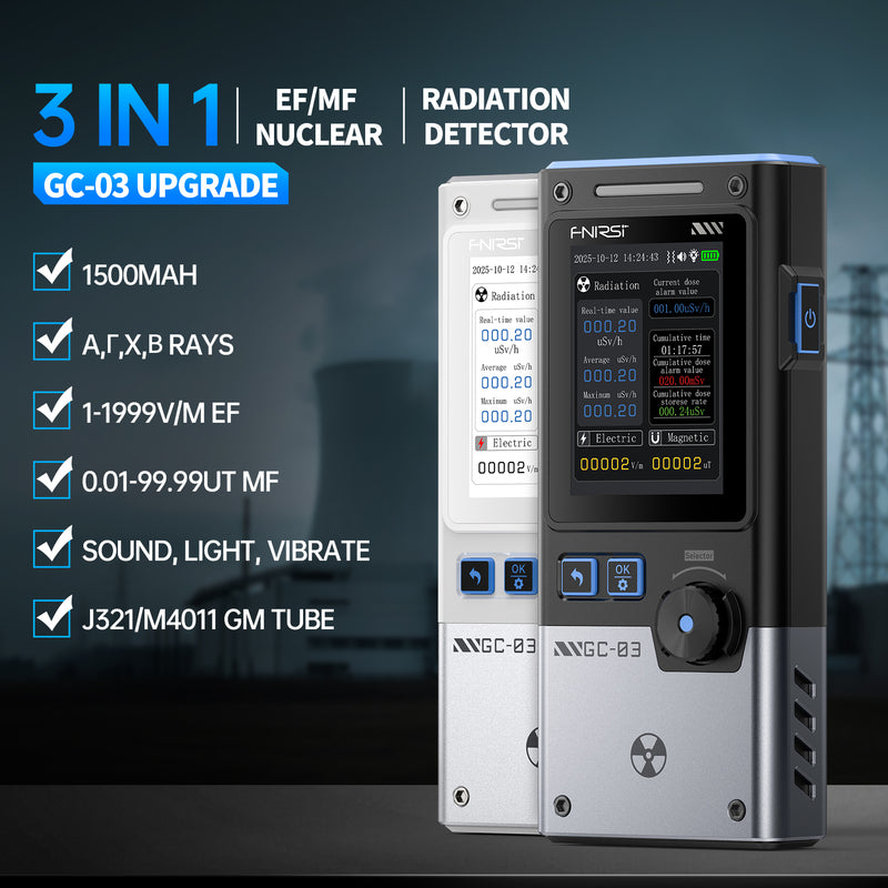 Chargez l&#39;image dans la visionneuse de la galerie, [GC-03] FNIRSI Multifunctional Radiation Detector
