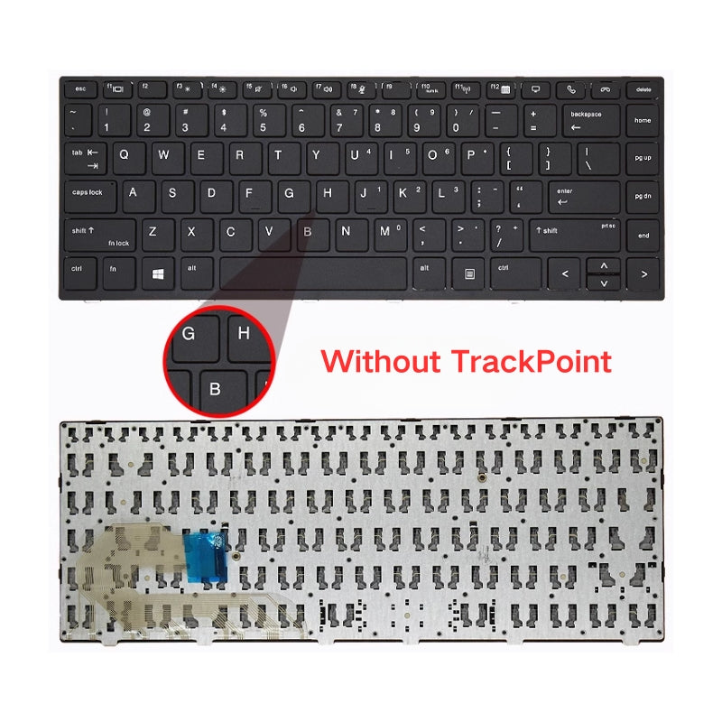 Cargue la imagen en el visor de la galería, HP Zbook 14U G5 / 14U G6 Series - Laptop Keyboard With Back Light US Layout - Polar Tech Australia
