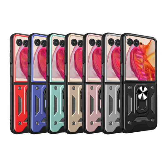 Motorola Moto Razr 2024 - Armor Ring Holder TPU Hybrid PC Phone Case - Polar Tech Australia