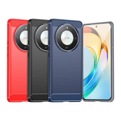 Honor Magic6 Lite (ALI-NX3) - Carbon Fiber Brushed Texture TPU Phone Case - Polar Tech Australia