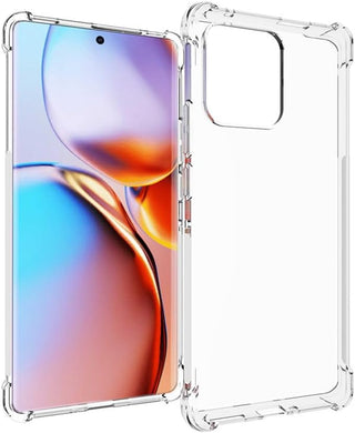 Motorola Moto Edge Plus 2023 - AirPillow Cushion Transparent Soft Clear TPU Four Corners Protective Case - Polar Tech Australia