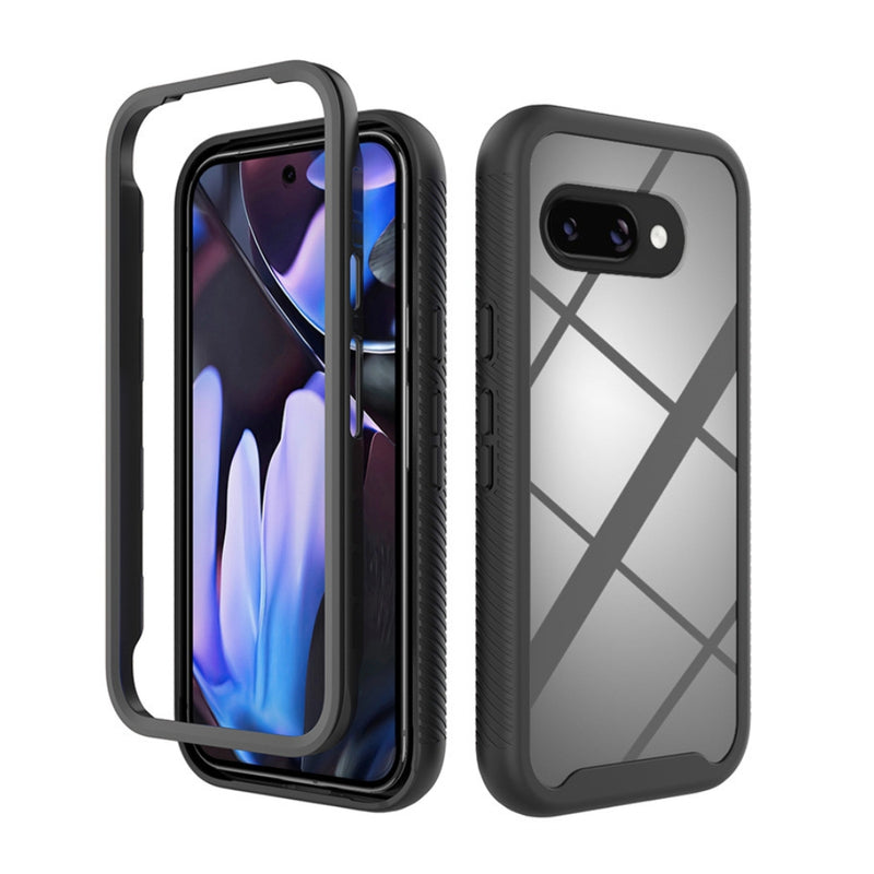 Chargez l&#39;image dans la visionneuse de la galerie, Google Pixel 9A - Solid Color Shockproof TPU Clear PC Phone Case - Polar Tech Australia
