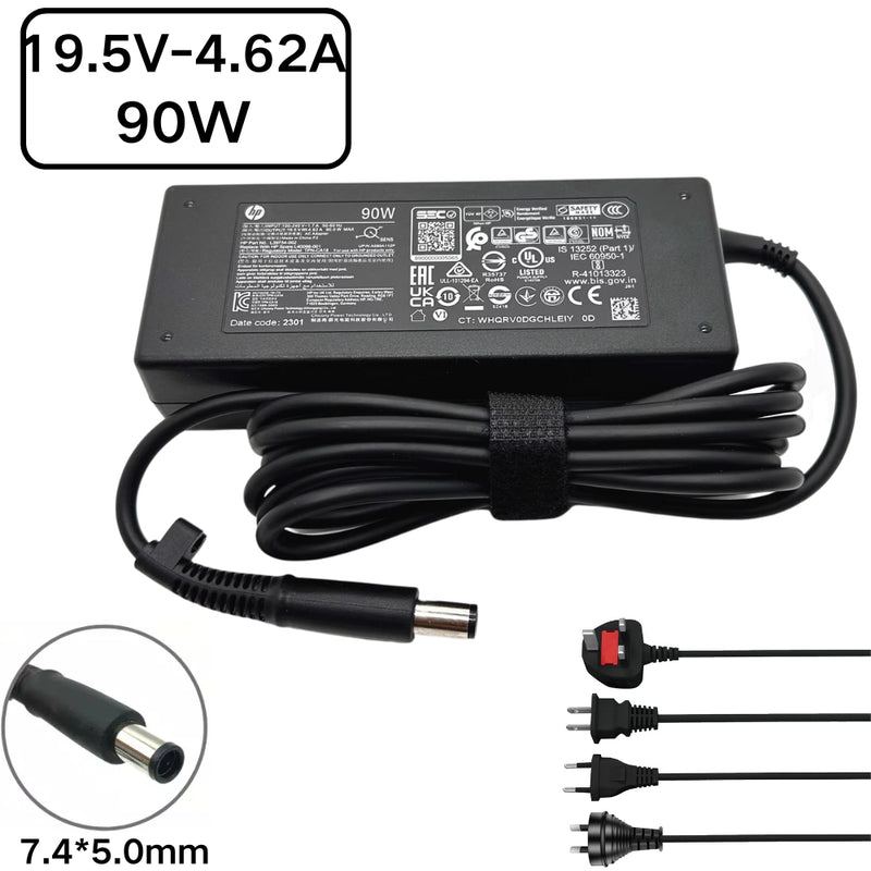 Chargez l&#39;image dans la visionneuse de la galerie, [19.5V-4.62A/90W][7.4*5.0] HP All-in-One 24 Laptop AC Power Supply Adapter Charger
