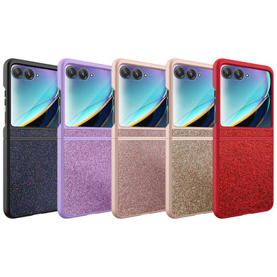 Motorola Razr 50/Ultra - Glitter Sparkly Silicone Full Coverage Shockproof Phone Case - Polar Tech Australia