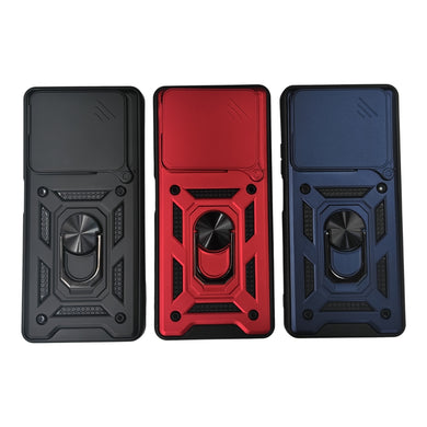 OPPO A5 Pro 4G/5G - Shockproof Armour Heavy Duty Phone Case with Ring Holder & Camera Protection