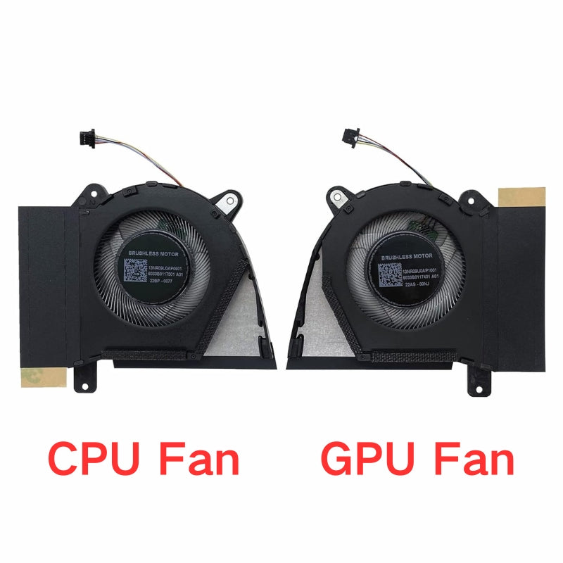 Load image into Gallery viewer, ASUS Rog Zephyrus G14 (Year 2022 2023) GA402R GA402RJ GA402K Series - CPU &amp; GPU Cooling Fans Replacement Parts - Polar Tech Australia
