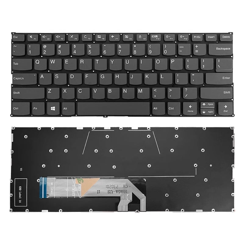Cargue la imagen en el visor de la galería, Lenovo IdeaPad C340-14IML / 14API / IWL - Keyboard With Back Light US Layout Replacement Parts - Polar Tech Australia
