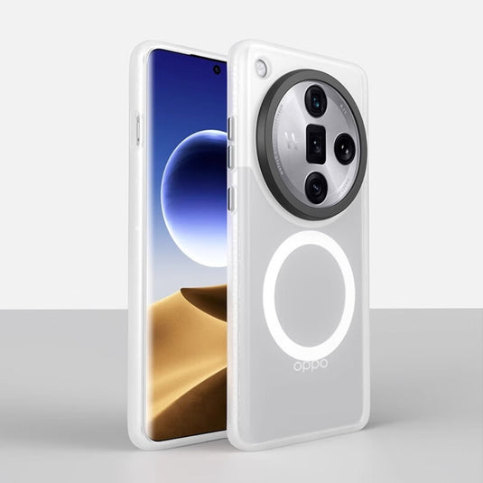 OPPO Find X7/Ultra - Frosted Magnetic Minimalist Full Coverage Shockproof Case - Polar Tech Australia