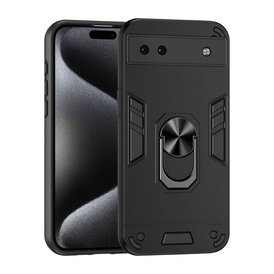 Google Pixel 6A - Heavy Duty Armor Case With Metal Bracket - Polar Tech Australia