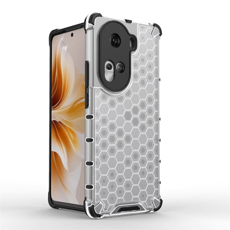 Load image into Gallery viewer, OPPO Reno11 Pro 5G (CPH2607) - Honeycomb Transparent Shockproof Protection Case - Polar Tech Australia
