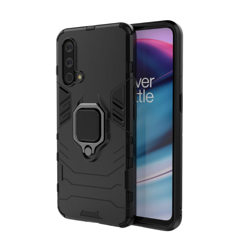 Cargue la imagen en el visor de la galería, OnePlus Nord CE - Heavy Duty Armor Case With Ring Holder Stand - Polar Tech Australia

