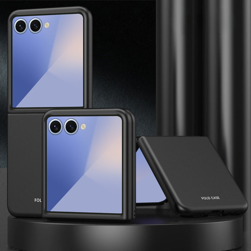 Chargez l&#39;image dans la visionneuse de la galerie, Samsung Galaxy Z Flip7 5G - Skin Feel Electroplating PC Shockproof Phone Case
