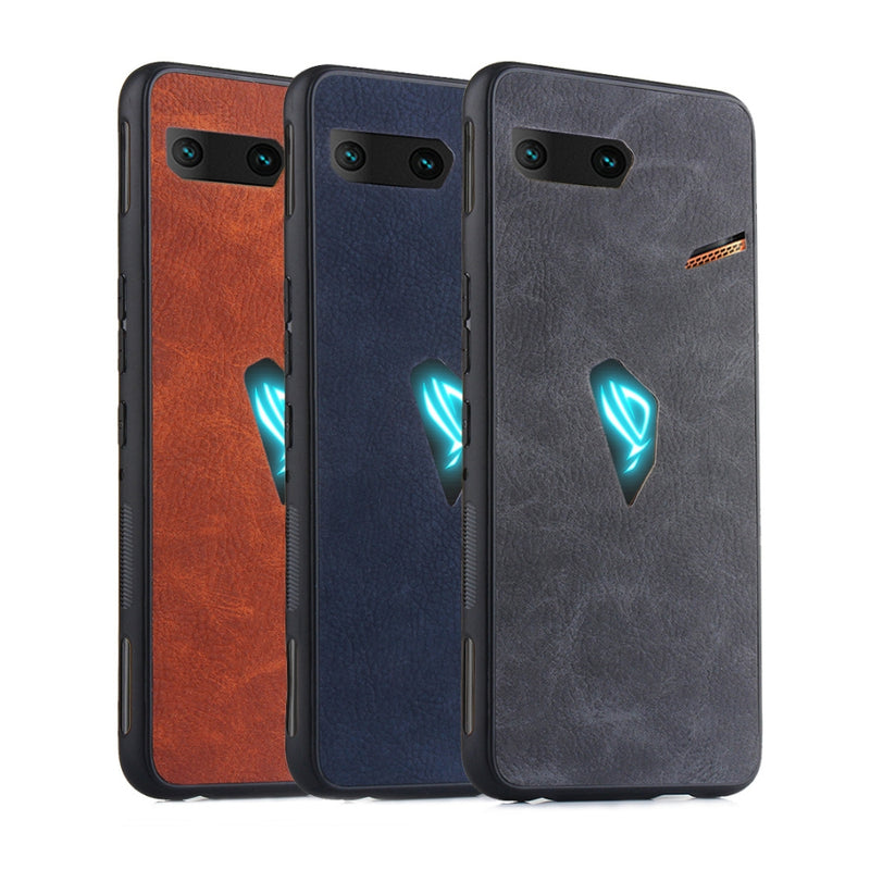 Cargue la imagen en el visor de la galería, Asus ROG Phone II ZS660KL - Luxury PU Leather Shockproof Case - Polar Tech Australia
