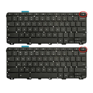 Lenovo 100e Chromebook 2nd Gen MTK 81QB Series - Laptop Keyboard Without Backlit US Layout