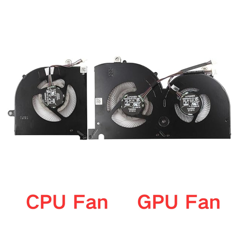 Load image into Gallery viewer, MSI GS76 WS76 Creator 17 GS76 Stealth 11UE 11UG 11UH MSI-17M1 17M1-CPU Series - Laptop CPU &amp; GPU Cooling Fan - Polar Tech Australia
