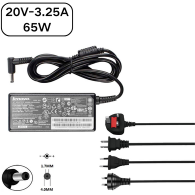 [20V-3.25A/65W][4.0x1.7] Lenovo IdeaPad Miix Yoga Chromebook Flex Laptop AC Power Supply Adapter Fast Quick Charger - Polar Tech Australia