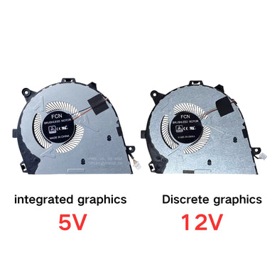 Lenovo IdeaPad 5-14IIL05 AIR-14ARE 5V 12V MX350 FM9M FM9L Series - CPU & GPU Cooling Fan Replacement Parts - Polar Tech Australia