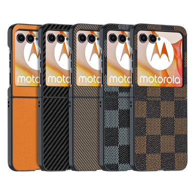 Motorola Moto Razr Plus 2024 - Elegant Leather Shock Resistant Full-Body Phone Cover - Polar Tech Australia
