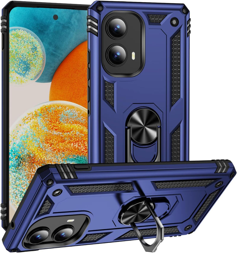 Load image into Gallery viewer, [Built-in 360-degree rotatable ring bracket] Motorola Moto Edge 2024 - Shield Shockproof Rugged Heavy Duty Case - Polar Tech Australia
