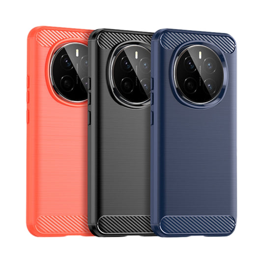 Honor Magic7 (PTP-AN00) - Carbon Fiber Brushed Texture TPU Phone Case