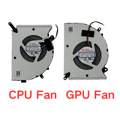 MSI MS 17P2 Stealth 17A13VI Series - Laptop CPU & GPU Cooling Fan Cooler - Polar Tech Australia