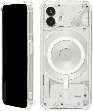 Nothing Phone 2 - AirPillow Cushion Transparent Soft Clear TPU Four Corners Protective Case - Polar Tech Australia