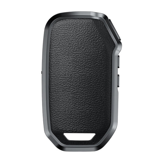 Kia Aluminum Alloy Genuine Leather Car Key Fob Case Cover For Sportage, EV6 GT, K3, K5, Optima, Cerato, Seltos, Sorento