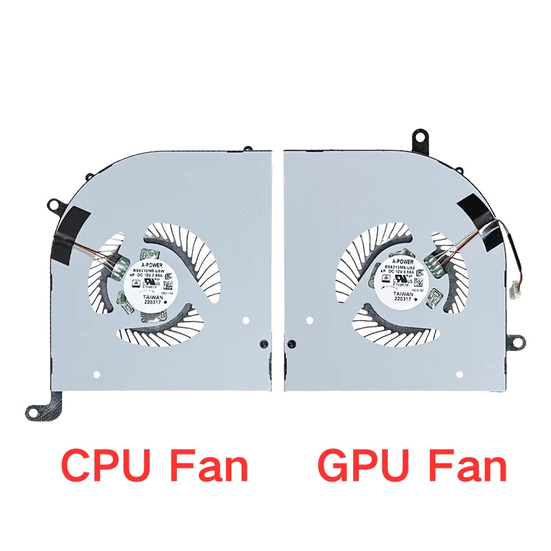 Cargue la imagen en el visor de la galería, MSI Creator Z16P Z16P-B12U MS-15G1 Series - Laptop CPU &amp; GPU Cooling Fan - Polar Tech Australia
