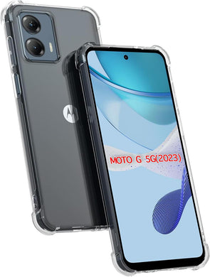 Motorola Moto G 5G 2023 - AirPillow Cushion Transparent Soft Clear TPU Four Corners Protective Case - Polar Tech Australia