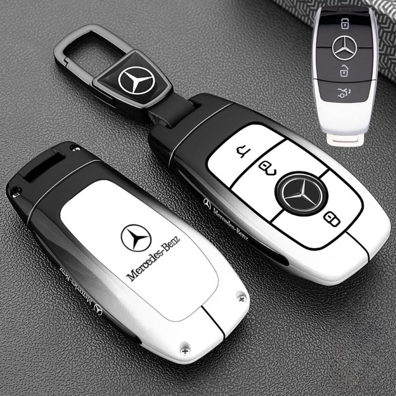 Load image into Gallery viewer, Mercedes Benz Stylish with Cool Shockproof Car Key Fob Protective Case Cover For Benz A, C, E, S, G-Class, GLA, GLB, GLC, GLE, GLS - Polar Tech Australia
