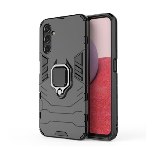 Samsung Galaxy A55 5G (SM-A556) - Heavy Duty Armor Case With Ring Holder Stand