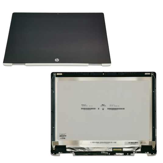 [With Bezel Frame] HP Chromebook x360 12b-ca 12v-h 12" 12 Inch Series - Laptop Touch Digitizer LCD  Display  Screen Assembly