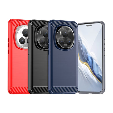 Honor Magic6 Pro (BVL-AN16, BVL-N49) - Carbon Fiber Brushed Texture TPU Phone Case - Polar Tech Australia