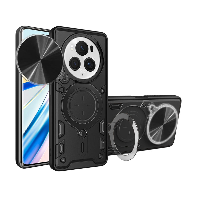 Load image into Gallery viewer, Honor Magic6 Pro (BVL-AN16, BVL-N49) - Heavy Duty Sliding Camshield Ringer Holder Phone Case
