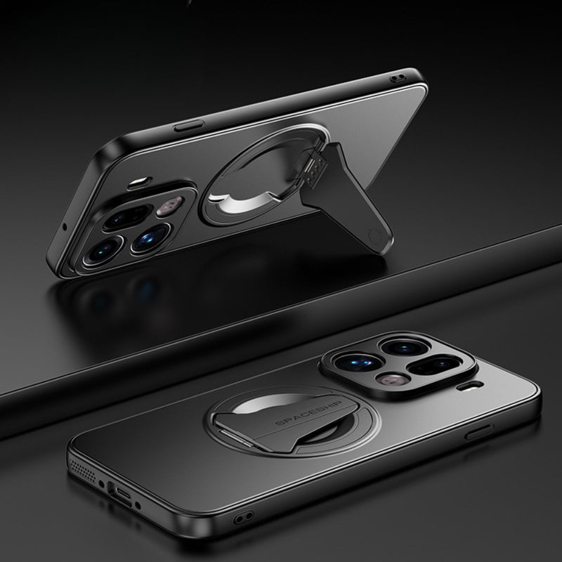 Cargue la imagen en el visor de la galería, OPPO Find X9 Pro - MagSafe-Compatible Skin-Feel Matte PC+TPU Phone Case with Hidden Kickstand
