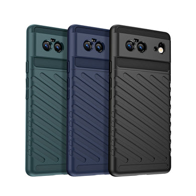 Google Pixel 6 Pro - Thunder Series Twill Texture Thickened Anti-fall Protection TPU Case - Polar Tech Australia