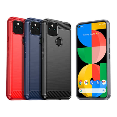 Google Pixel 5 - Heavy Duty Rugged Anti Knock Back Cover - Polar Tech Australia