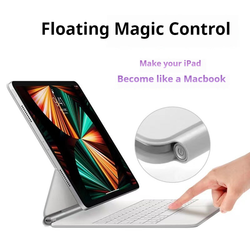 Cargue la imagen en el visor de la galería, Apple iPad Pro 11-inch 1st/2nd/3rd/4/5th Gen (2018/2020/2021/2022/2024) Smart Wireless Trackpad Keyboard Flip Case With Backlit - Polar Tech Australia
