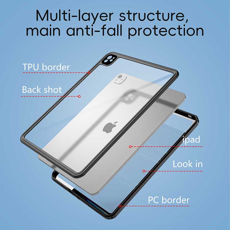 Chargez l&#39;image dans la visionneuse de la galerie, Apple iPad Pro 13-inch M4 (2024) - Full Covered Waterproof Heavy Duty Tough Armor Case - Polar Tech Australia
