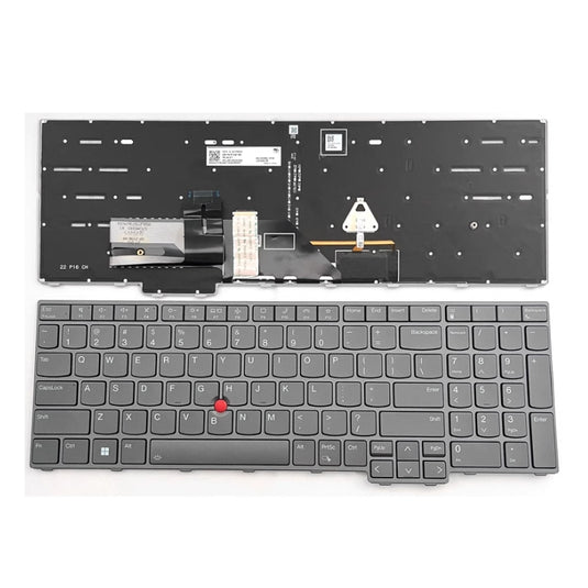 Lenovo ThinkPad P16 Gen 1 / Gen 2 Series - Laptop Keyboard With Backlit US Layout